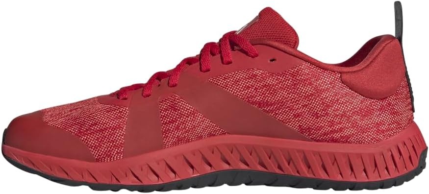 Тренировочные кроссовки Adidas Everyset для взрослых (унисекс), белый/черный/красный — фото 3