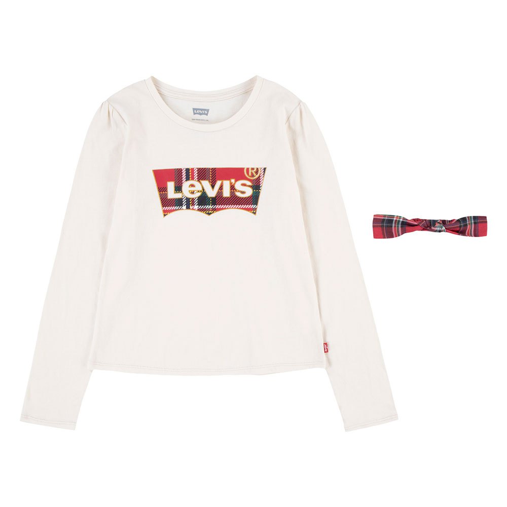 

Футболка Levi´s Meet&Greet Long Sleeve Round Neck, белый