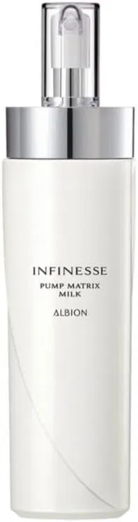 Эмульсия Albion — Молочко для лица Amfinesse Pump Matrix Milk, 200 г — фото 2