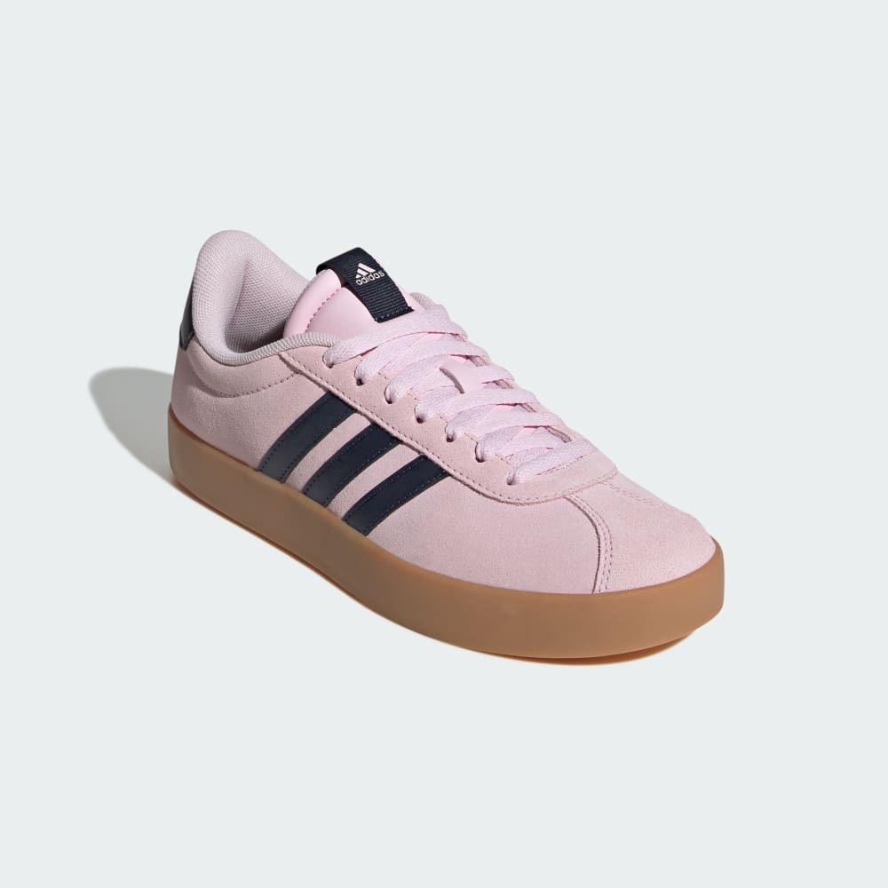 Кроссовки Adidas VL Court 3.0 Shoes, цвет Clear Pink/Legend Ink/Gum — фото 4