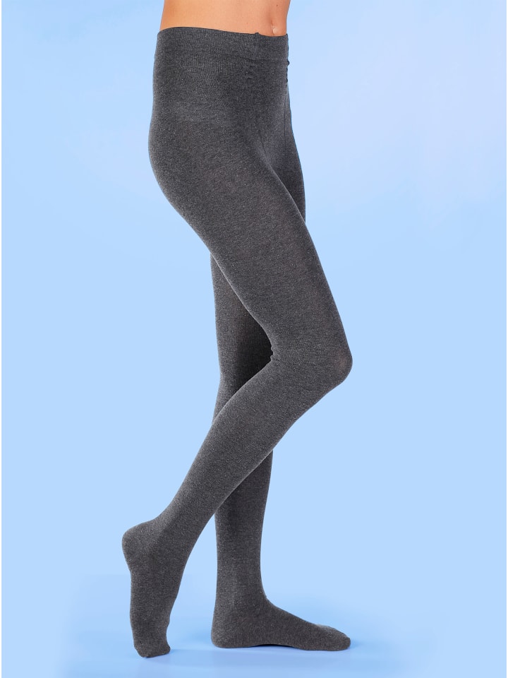 

Hudson Вязаные колготки серого меланжевого цвета