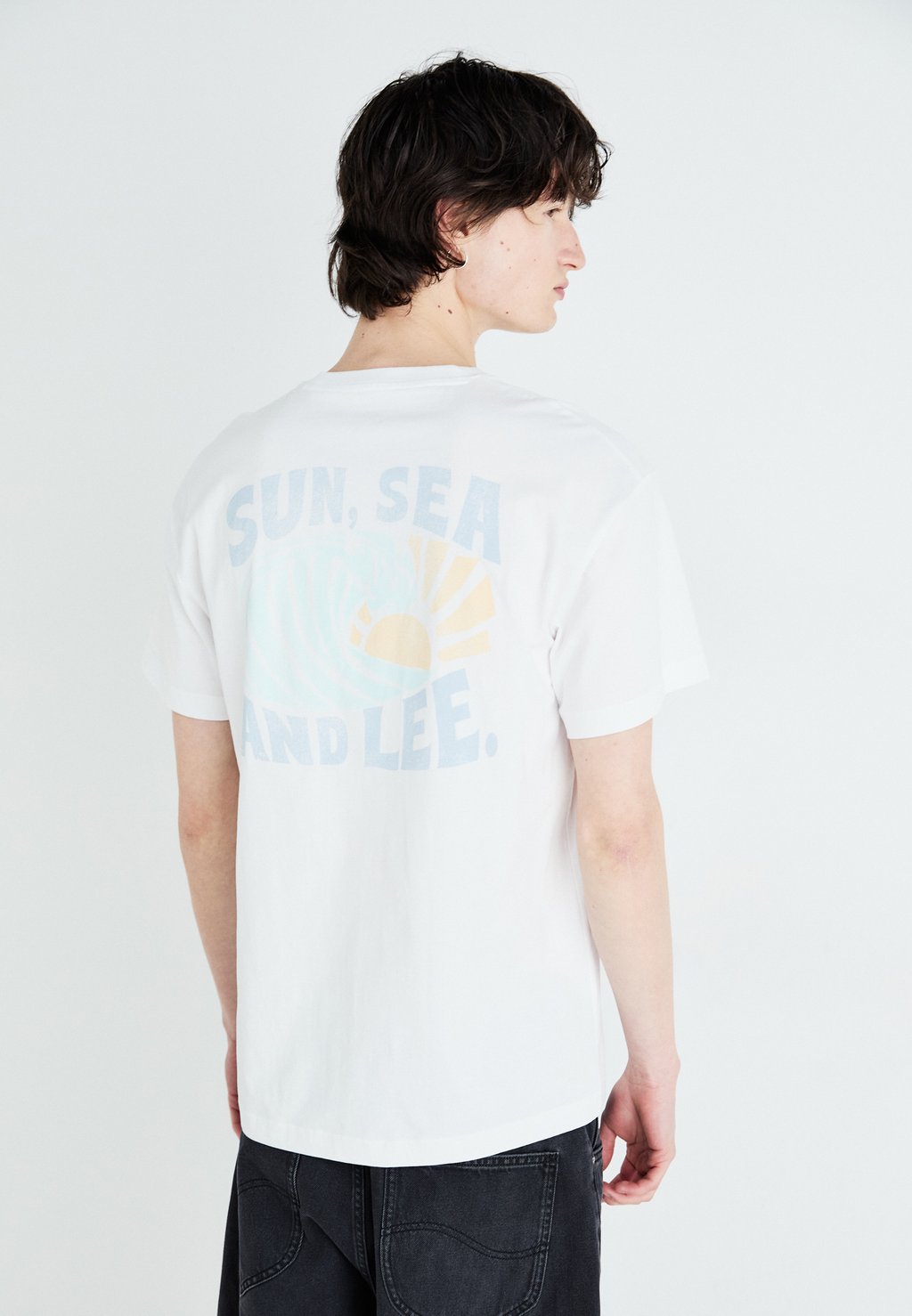 

Футболка с принтом RELAXED TEE Lee, белый