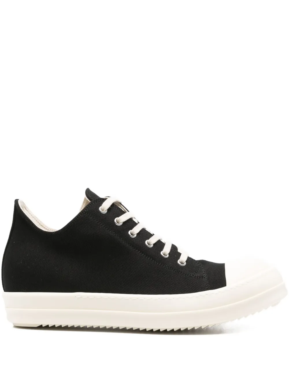 

Кроссовки со шнуровкой и круглым носком Rick Owens DRKSHDW, черный