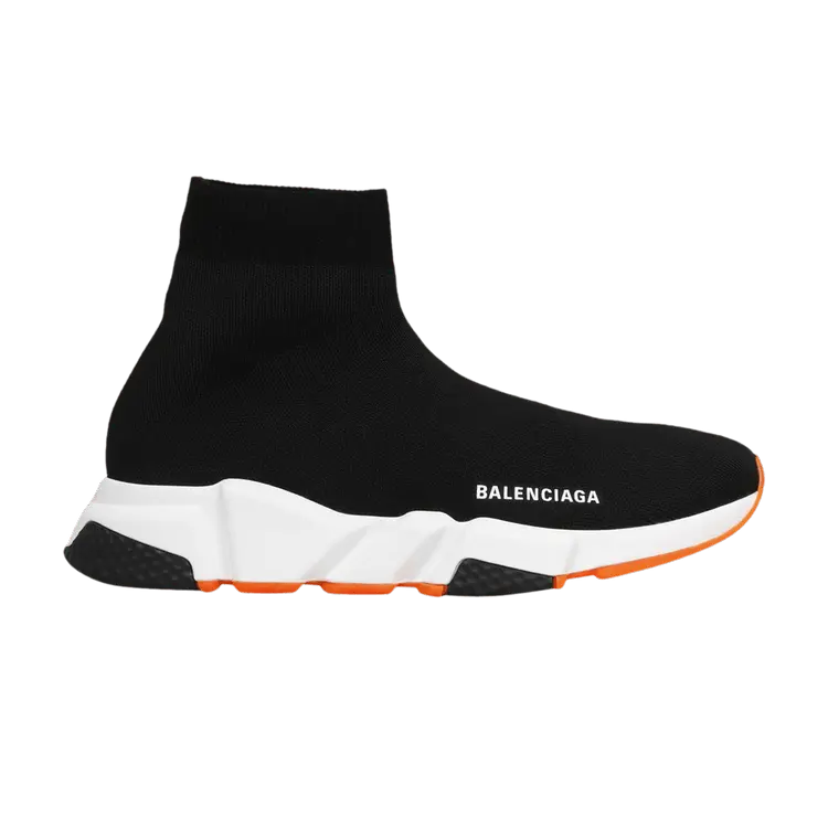 

Кроссовки Balenciaga Speed Sneaker 'Black Orange Fluo', черный