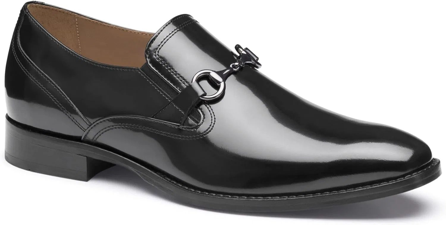 Лоферы Johnston & Murphy Richland, Black Brush-off Leather