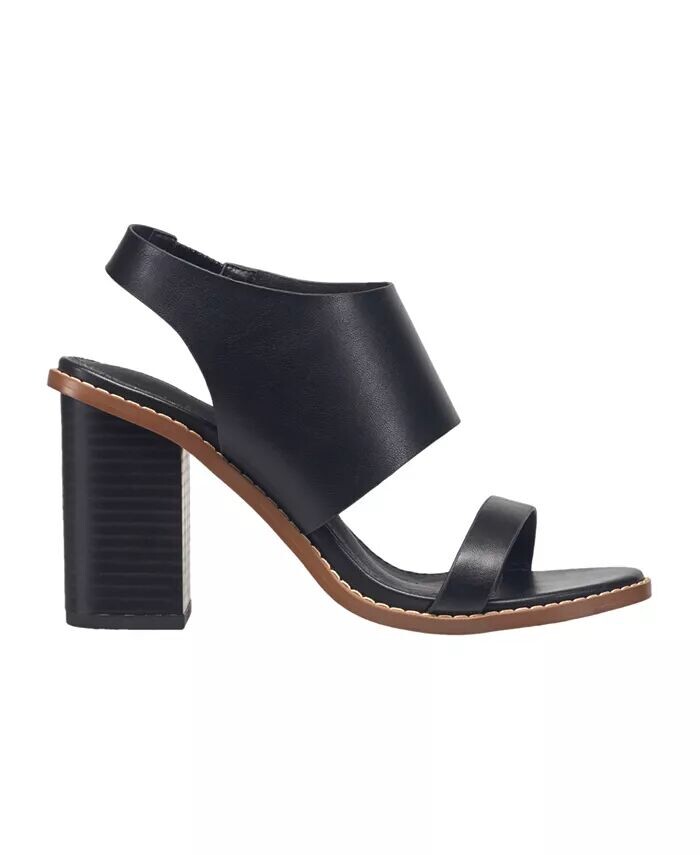 Женские босоножки Lori Block Heel Dress Sandals French Connection, черный — фото 2