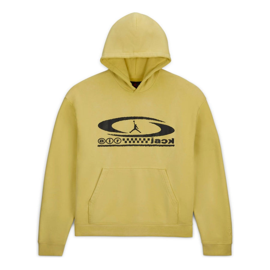 

Худи Air Jordan x Travis Scott Pullover Hoodie Asia Sizing 'Celery', желтый