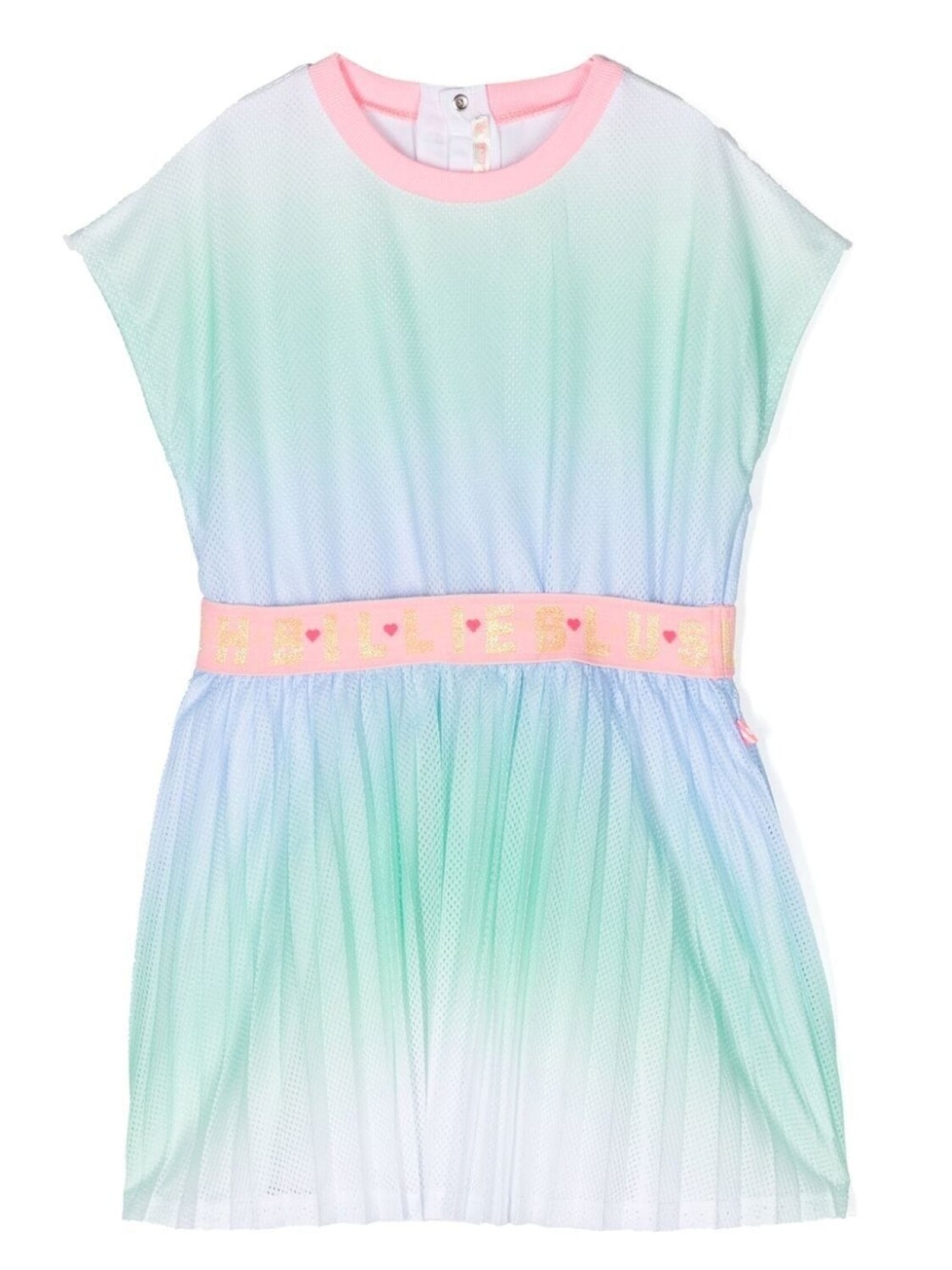 

Billieblush платье с короткими рукавами и эффектом градиента, синий