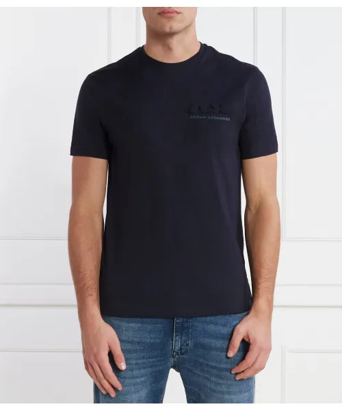 

Футболка Regular fit Armani Exchange, синий