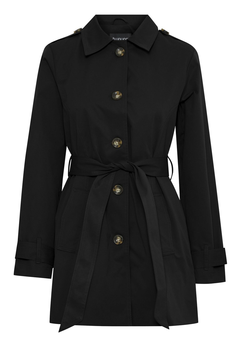 

Пальто-тренч BYAmona b.young by Zalando, черный