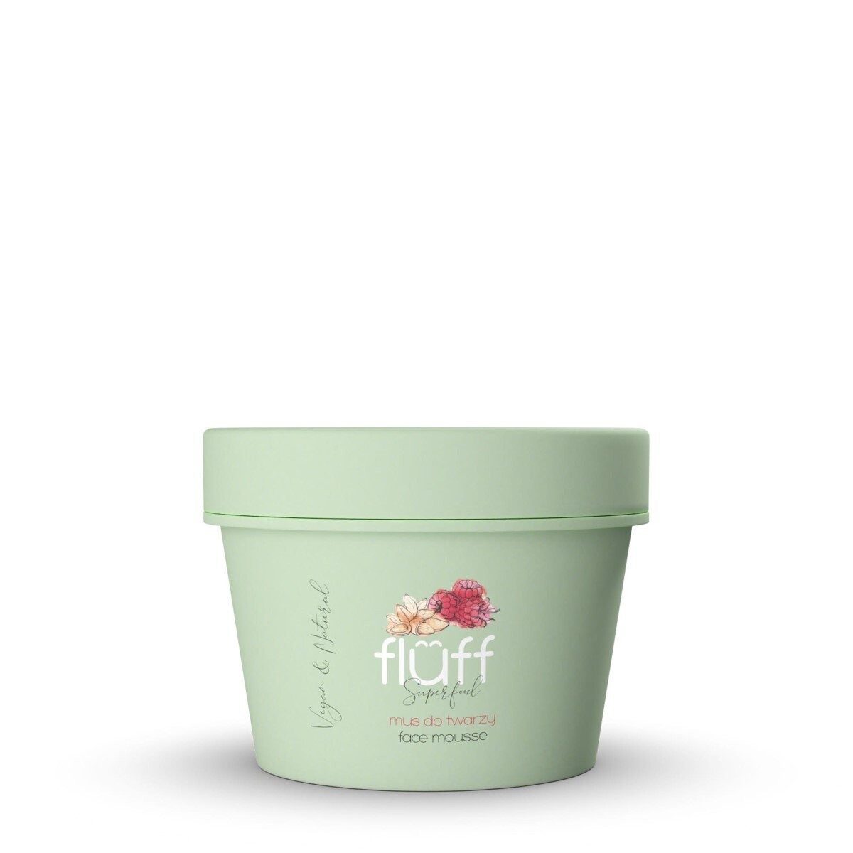 

Мусс для очищения лица Малина и миндаль, 50 мл, Пух Fluff