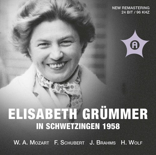 

CD диск Mozart / Schubert / Brahms: Elisabeth Grummer in Schwetzin