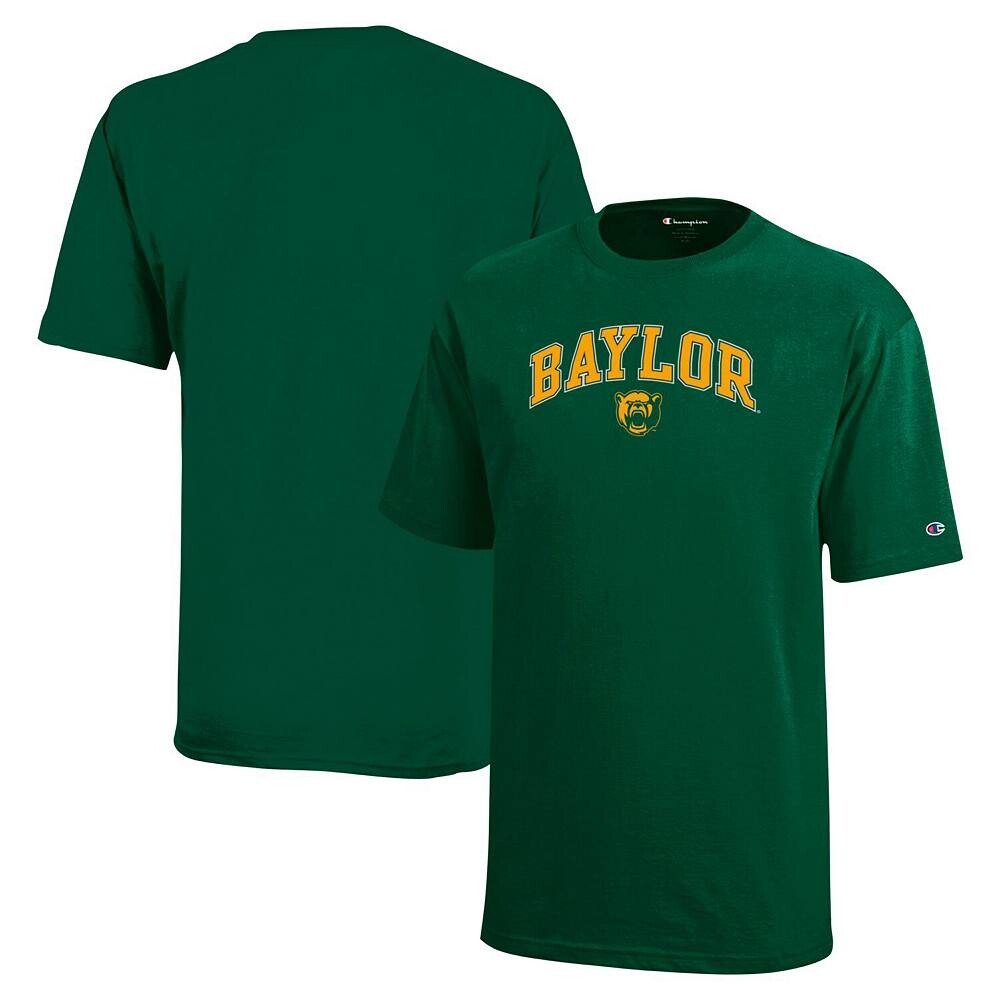 Зеленая футболка с логотипом Youth Champion Baylor Bears Arch Over, цвет Bay Green — фото 2