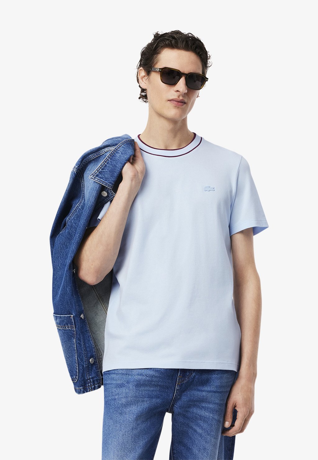 

Базовая футболка Lacoste, синий