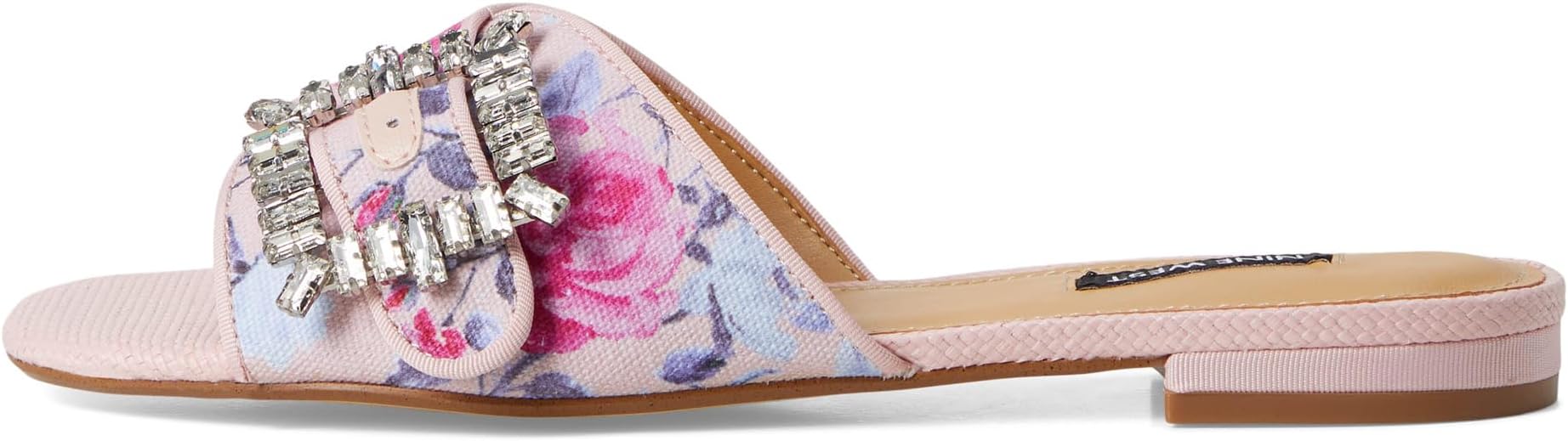 Сандалии Nine West Laniey, цвет Pink Mystic Garden Print Multi — фото 4