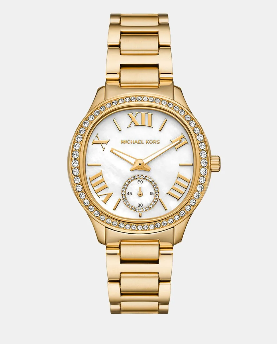 

MK4805 Женские часы из золотой стали Michael Kors, золотой