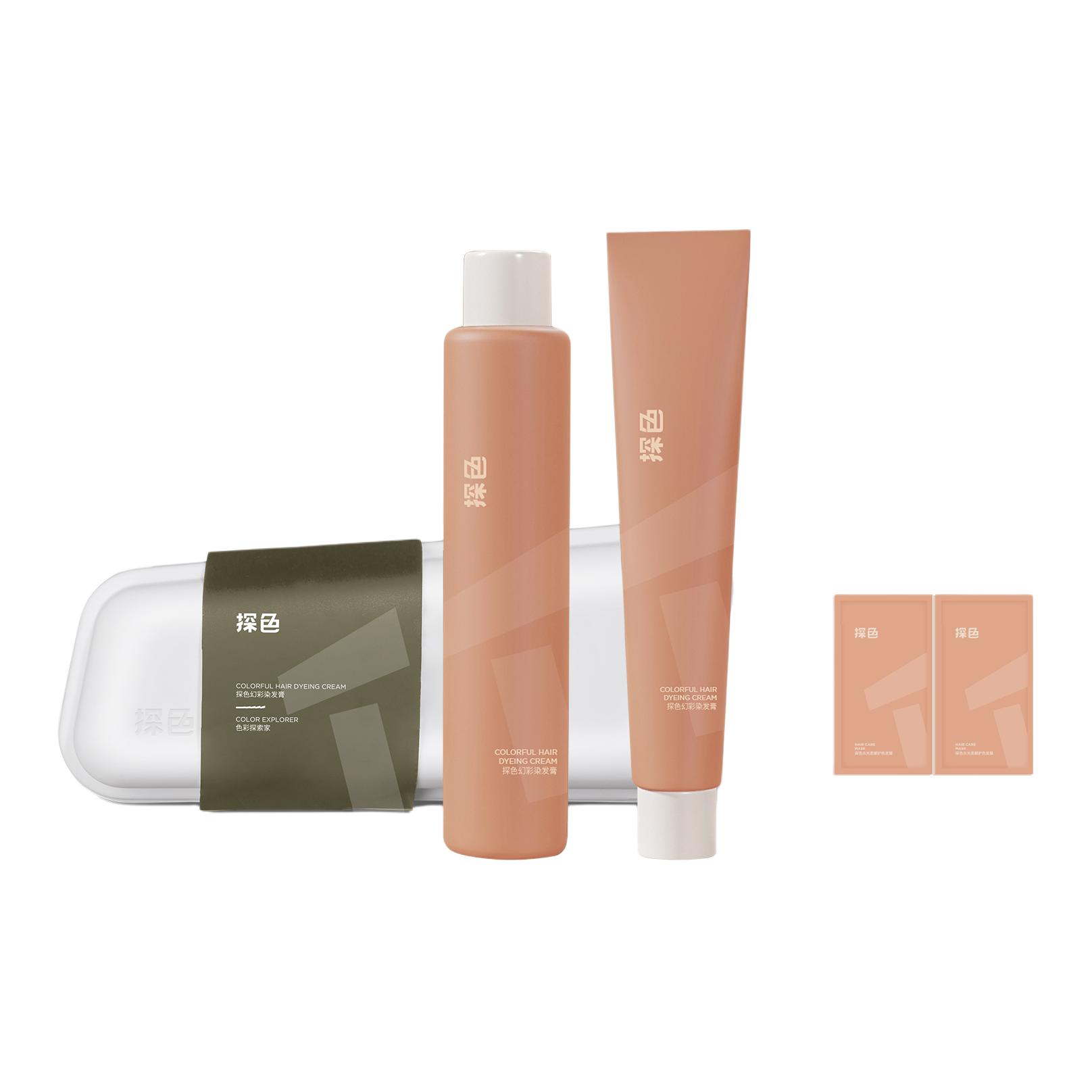 

Краски и осветлители для волос унисекс TOCU, Mist коричневый 1 box