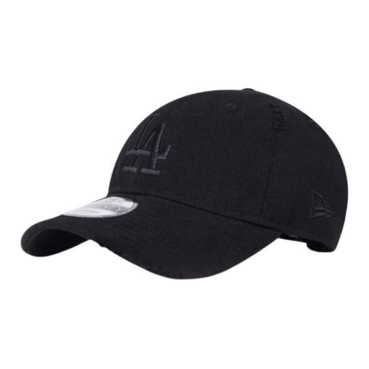

New Era Хлопковая бейсболка унисекс черная, Black