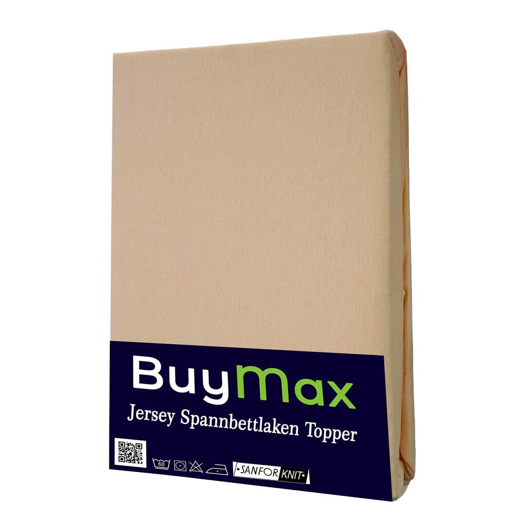 

Простыня Jersey Topper 100% хлопок, 160х200 см, песочный Buymax, Бежевый, Простыня Jersey Topper 100% хлопок, 160х200 см, песочный Buymax