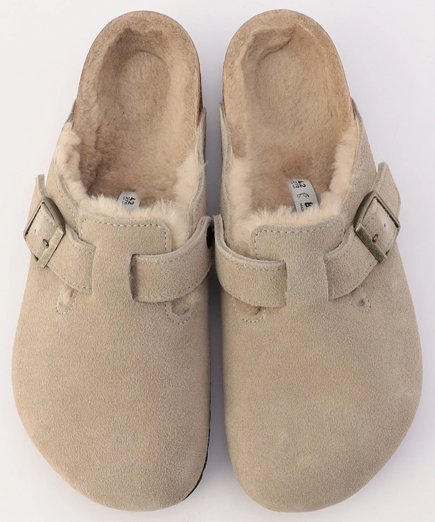 Мужские сабо BIRKENSTOCK BOSTON SHEARLING 1028289 — фото 2