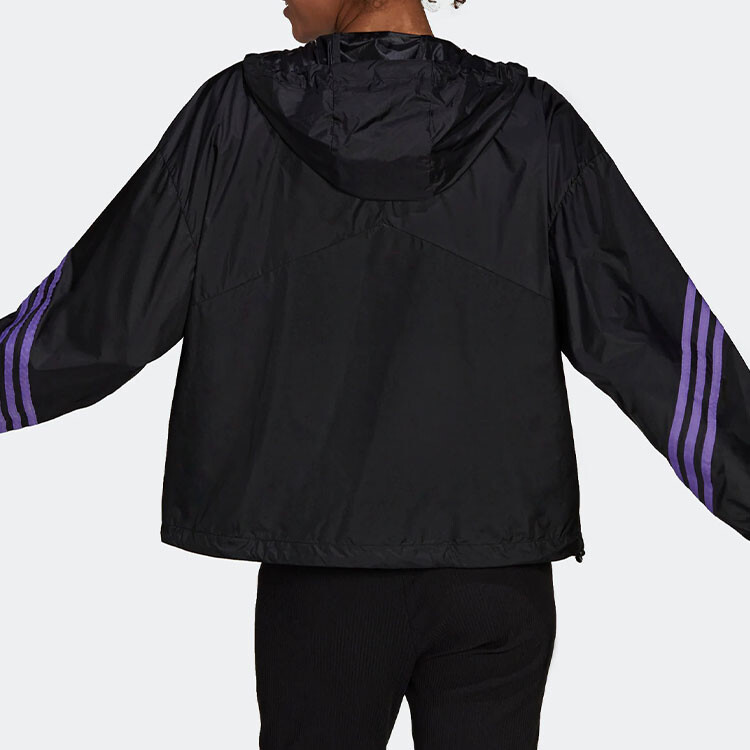 Женская анорак Back To Sport WIND.RDY Куртка черная Adidas — фото 3