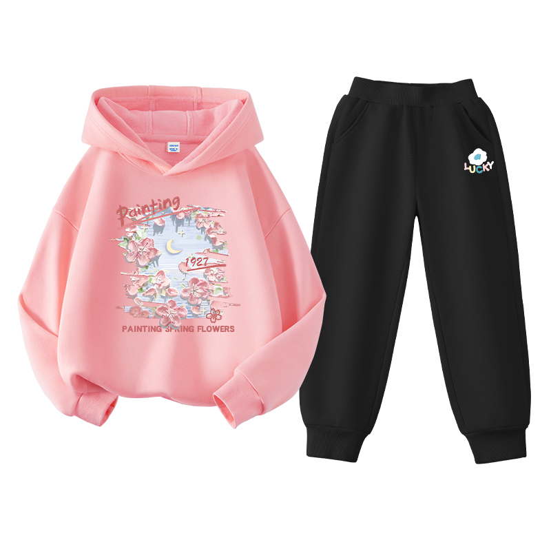 Warrior Casual Sportswear Детская, Светло-фиолетовый/Масляная живопись Сакура-Черный/Счастливый Цветок K — фото 3