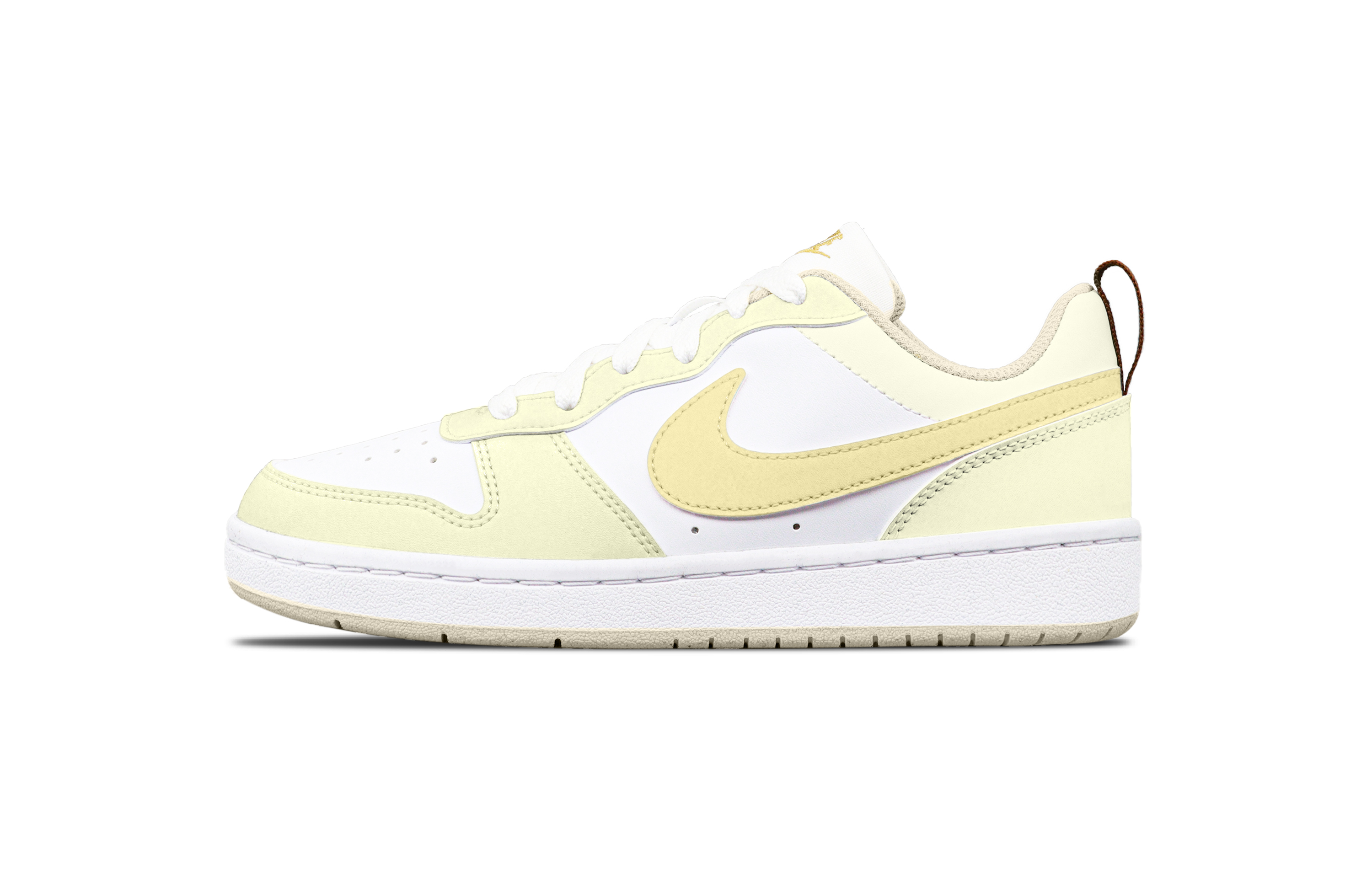 

Кроссовки для скейтбординга Court Borough для детей и подростков Nike, желтый