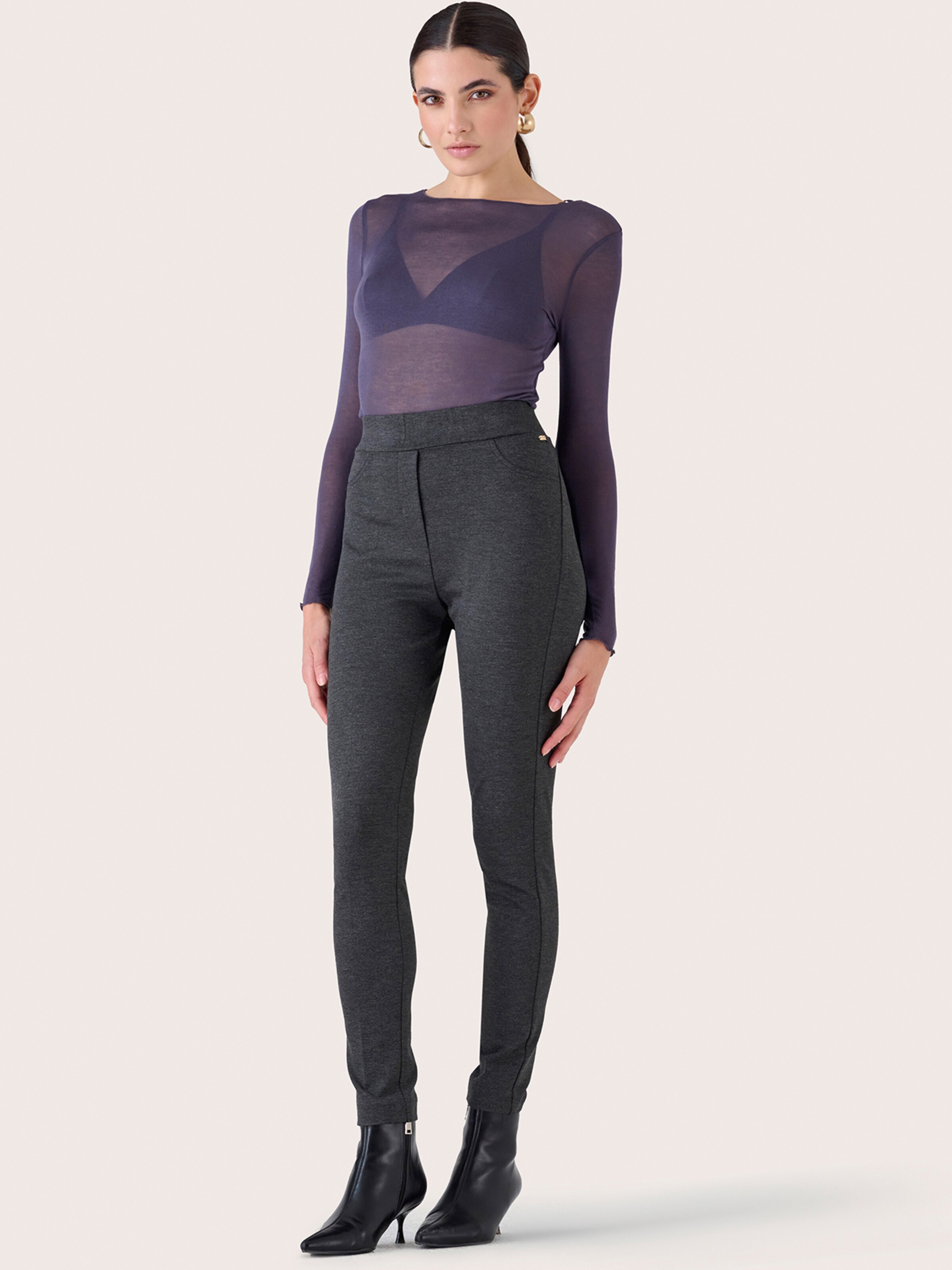 

Camomilla Italia Узкие брюки 'Kellya' в темно-сером цвете