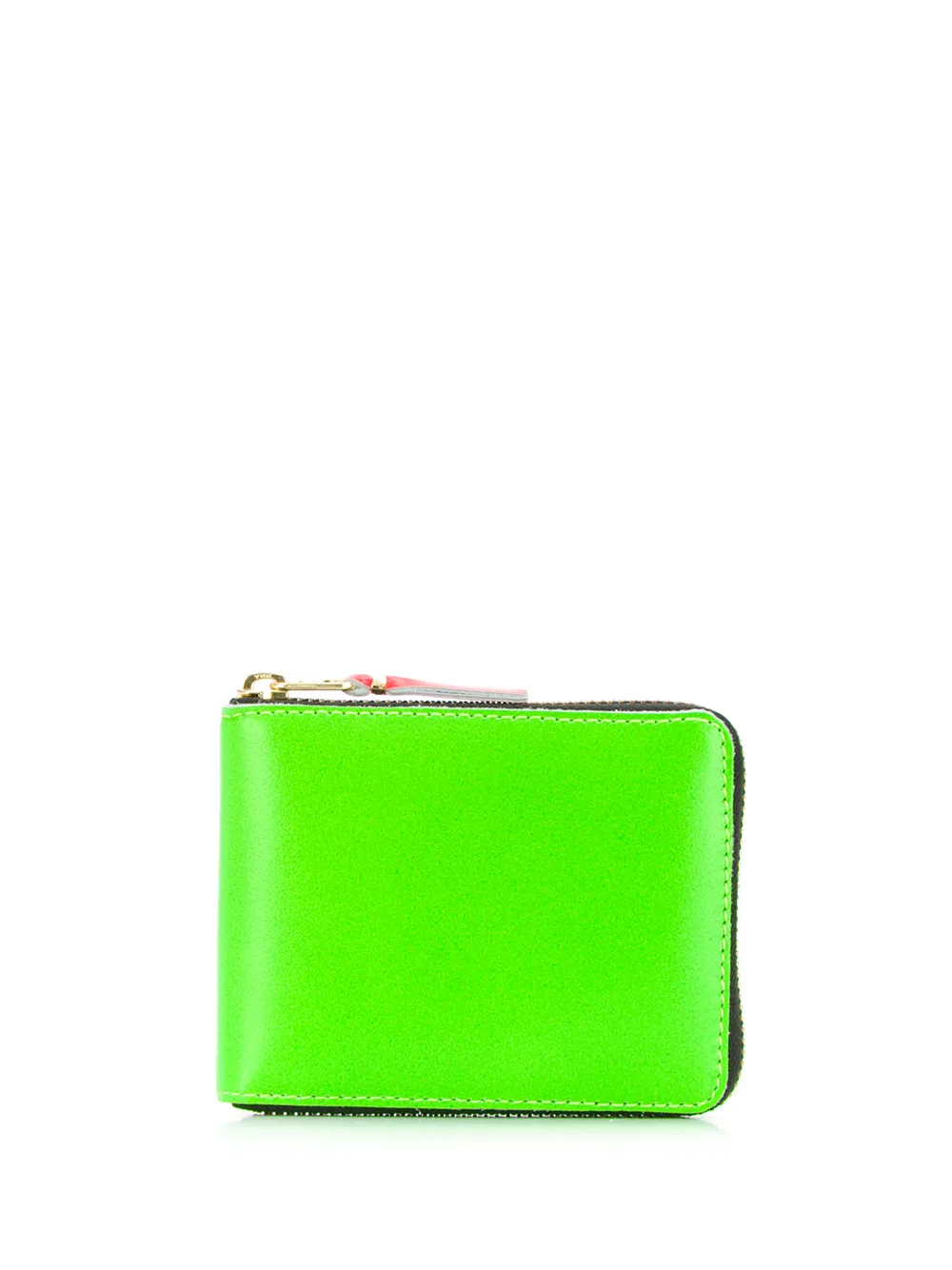 

Кошелек на молнии в стиле колор-блок Comme Des Garçons Wallet, зеленый