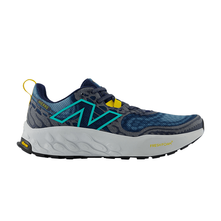 

Кроссовки New Balance Fresh Foam X Hierro v8 2E Wide 'Navy Cyber Jade', синий