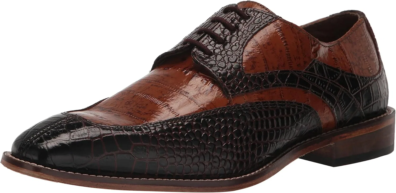 Мужские оксфорды Stacy Adams Trubiano Moc Toe, Brown Multi