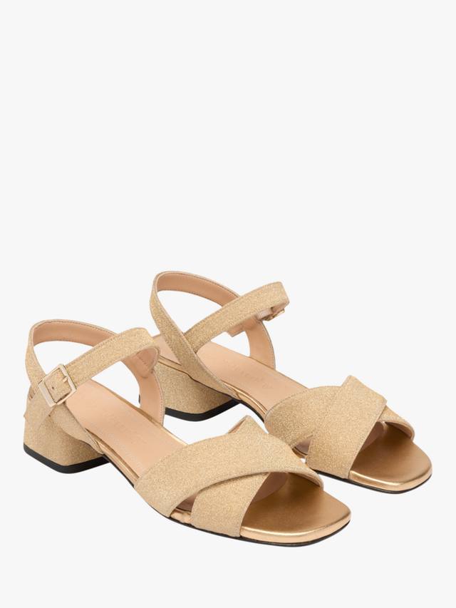 Сандалии Seaville Low Block Russell & Bromley, Gold — фото 2
