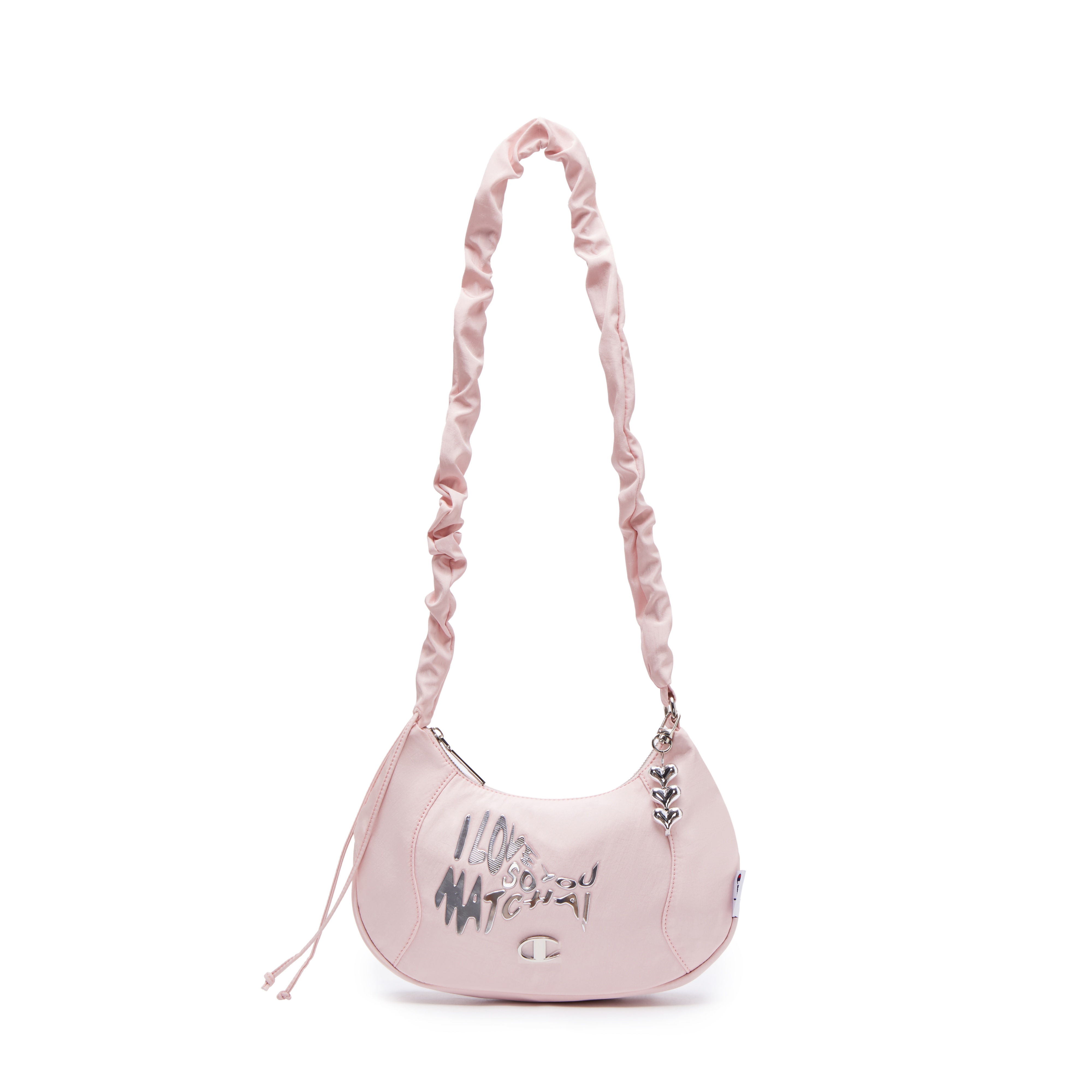 

Champion Рюкзак из ткани, плечевая сумка, средний размер, унисекс, светло-голубой деним/выцветший розовый