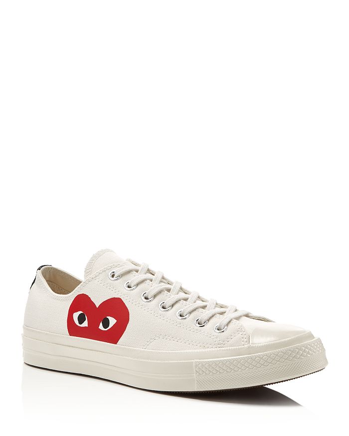 

Низкие кеды унисекс Comme Des Garcons PLAY x Converse Chuck Taylor на шнуровке, коричневый/бежевый