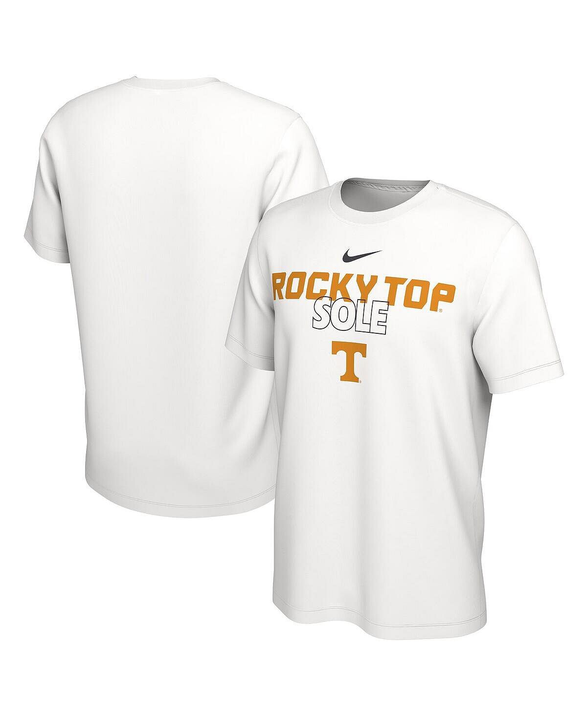 

Мужская белая футболка Tennessee Volunteers On Court Bench Nike, Белый, Мужская белая футболка Tennessee Volunteers On Court Bench Nike