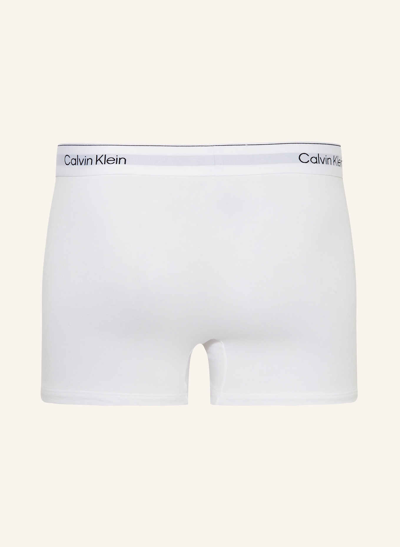 Упаковка из 3 трусов-боксеров Icon Cotton, свободный крой Calvin Klein, белый — фото 2