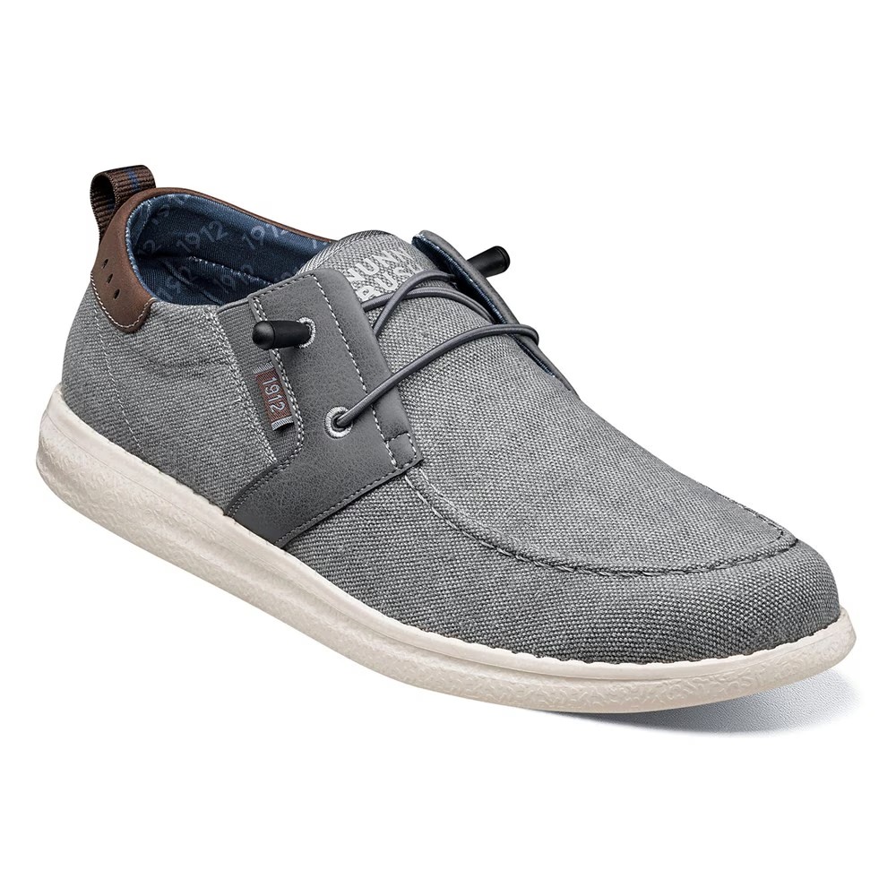 

Туфли Brewski slip on Nunn Bush, серый