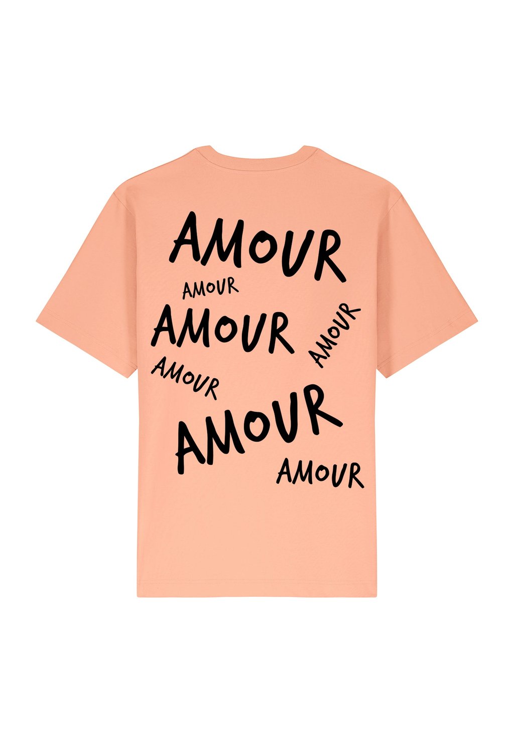 

Футболка с принтом AMOUR 3 BACK HEAVYWEIGHT Mira Paris, светло-розовый
