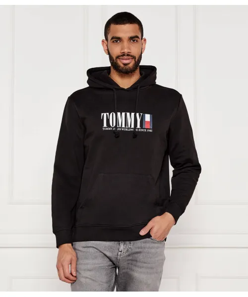 

Толстовка Regular fit Tommy Jeans, черный