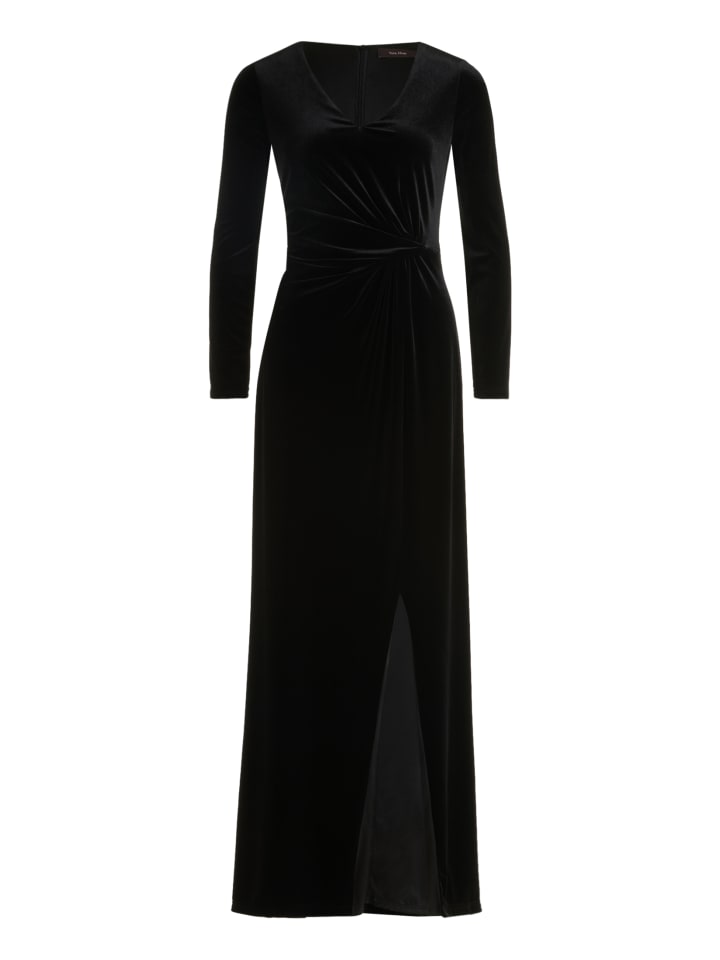 

Vera Mont Вечернее платье с длинными рукавами черного цвета