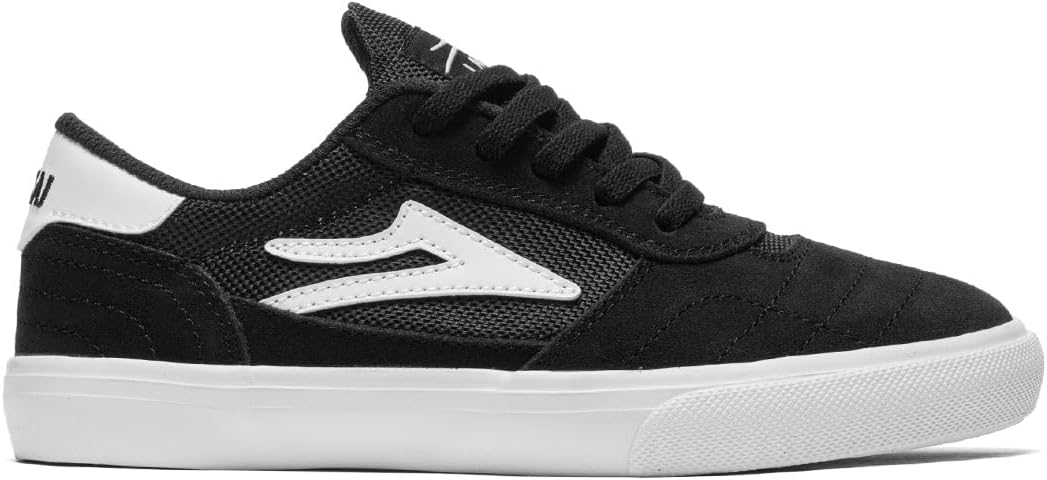 Детские кеды Lakai Cambridge для скейтбординга для мальчиков, черно-белый — фото 2
