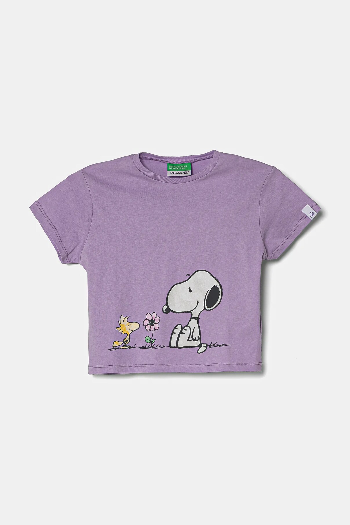 

Футболка из хлопка для детей United Colors Of Benetton, фиолетовый