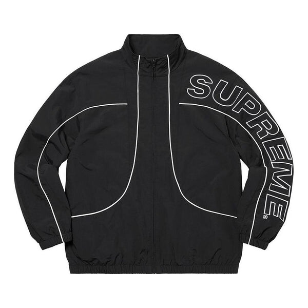 

Куртка piping track jacket 'black white' Supreme, черный