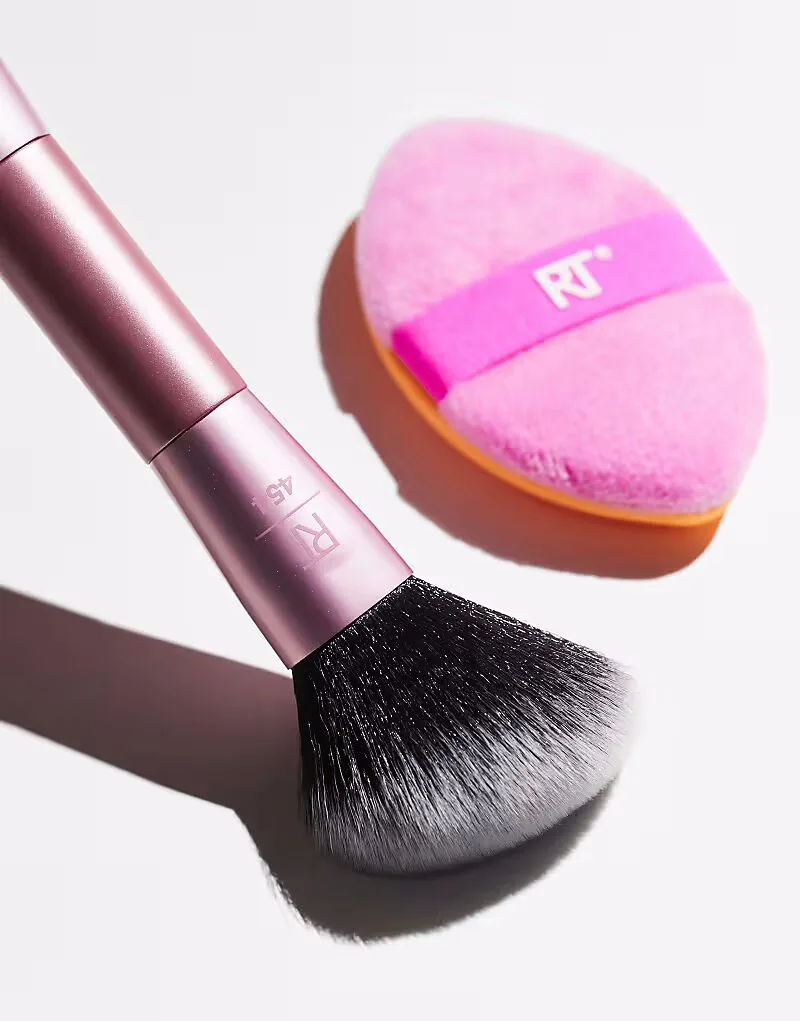 Набор кистей и спонжей Real Techniques Big Blends Energy Brush & Puff Set — фото 3
