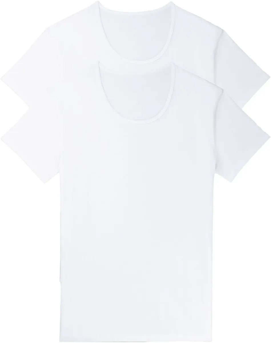 

Майка sloggi "мужская 24/7 SH 03 O-Neck 2P" (2 шт. в упаковке), легкая и удобная, белый