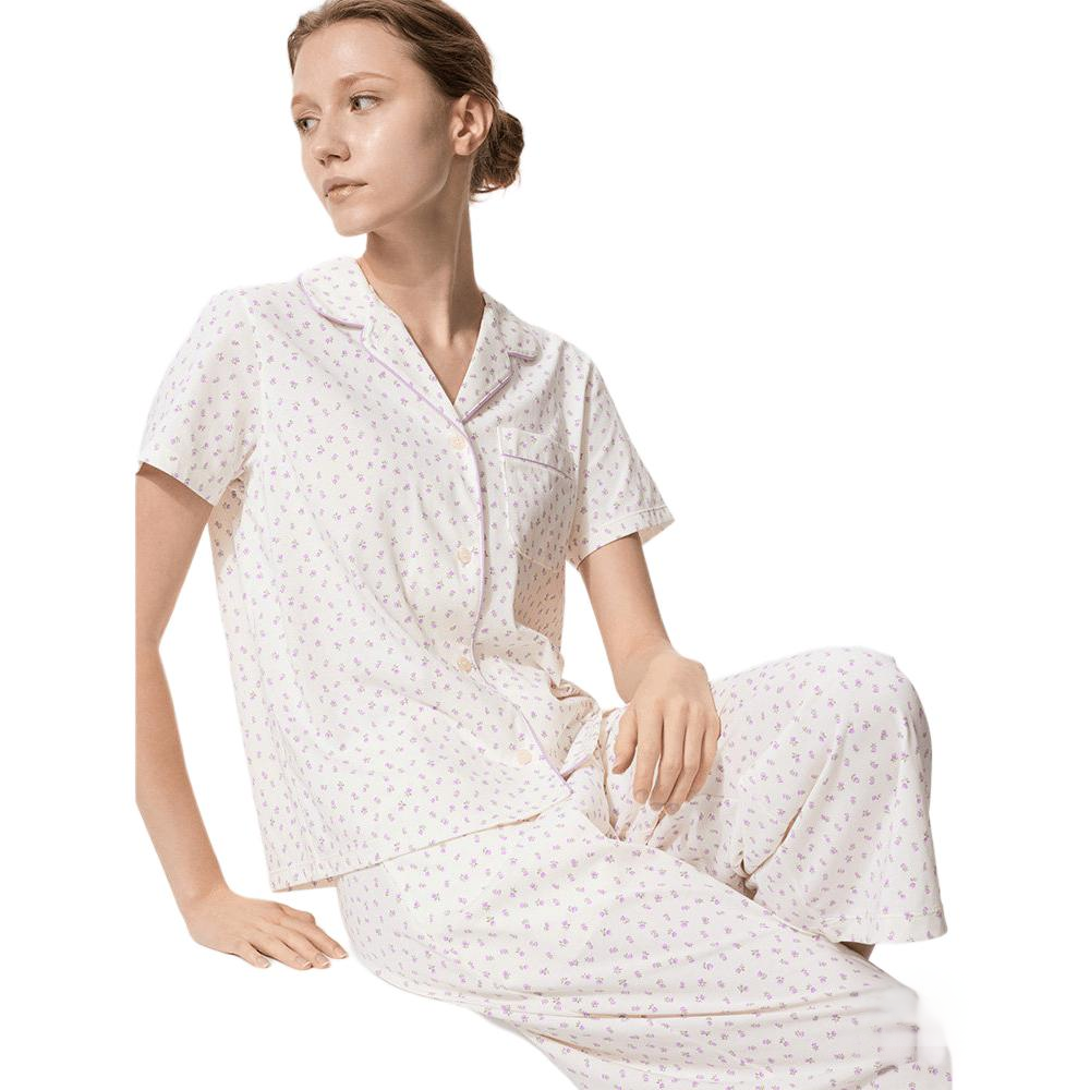 

Женский комплект пижамы UNIQLO, 01 айвори