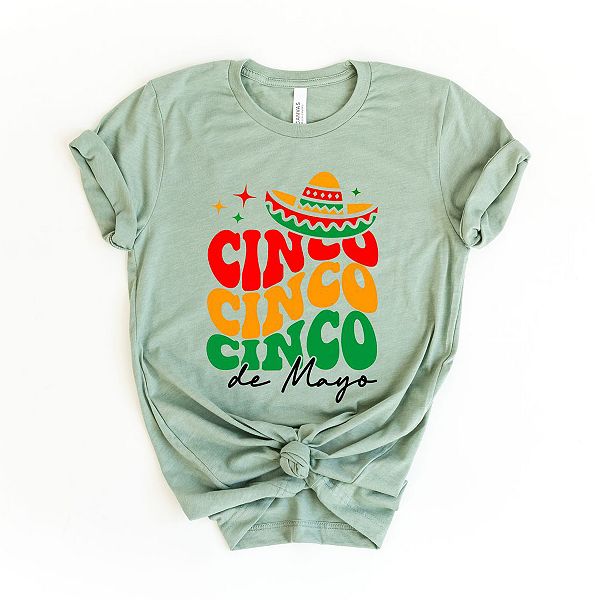 

Футболка с принтом Cinco de Mayo Simply Sage Market, Sage