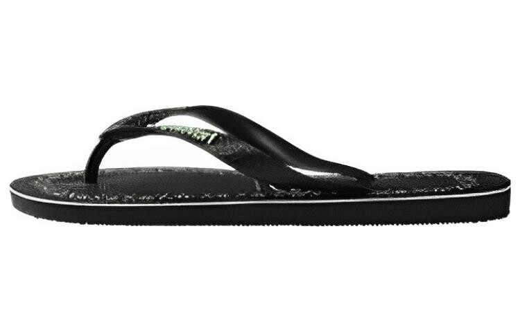 

Шлепанцы унисекс черный/зеленый Havaianas
