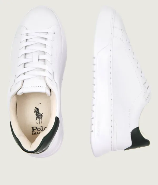 Кожаные кроссовки RLITE COURT Polo Ralph Lauren, белый — фото 4