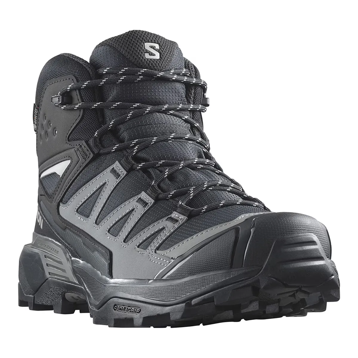 Мужские походные ботинки X ULTRA 360 MID GORE-TEX Salomon, чёрный — фото 2